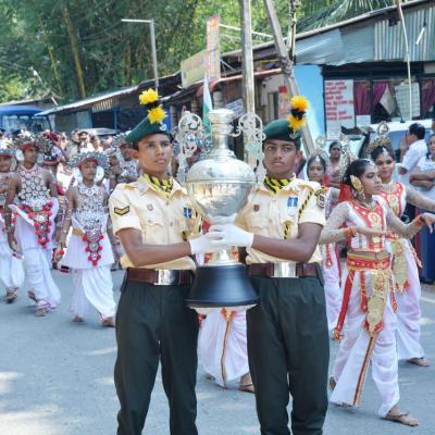 පාසල් පොලිස් ශිෂ්‍යභට කණඩායම ජයග්‍රහණය කළ ප්‍රථම පොලිස්පති කුසලානය පාසල වෙත රැගෙන ආ දිනයේ විශේෂ අවස්ථා